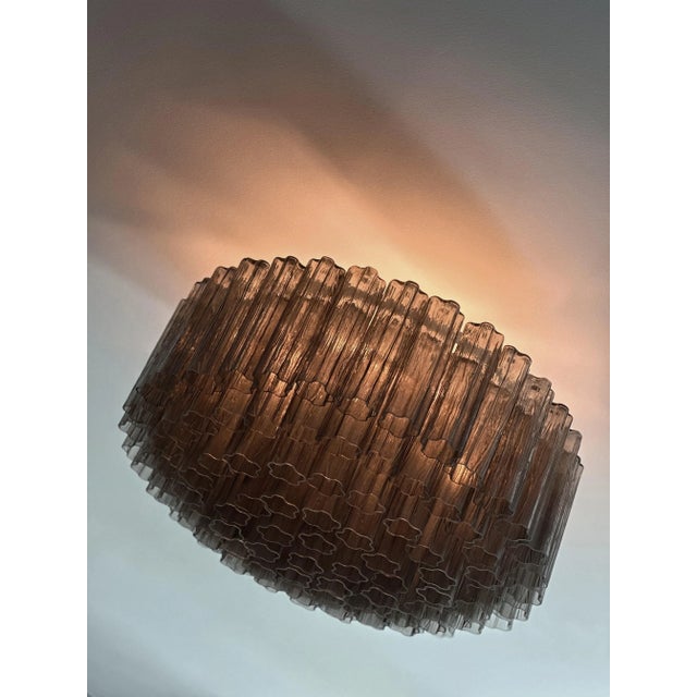 Large Murano Glass Chandelier For Sale - Image 9 of 10