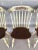 L. Hitchcock Ivory Slat Back Side Chairs - Set of 3 For Sale - Image 9 of 10