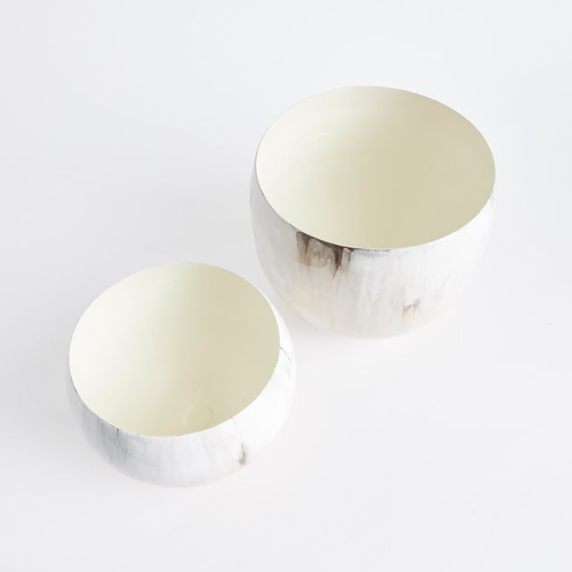 Modern Kona Cachepots, Set Of 2 For Sale - Image 3 of 4
