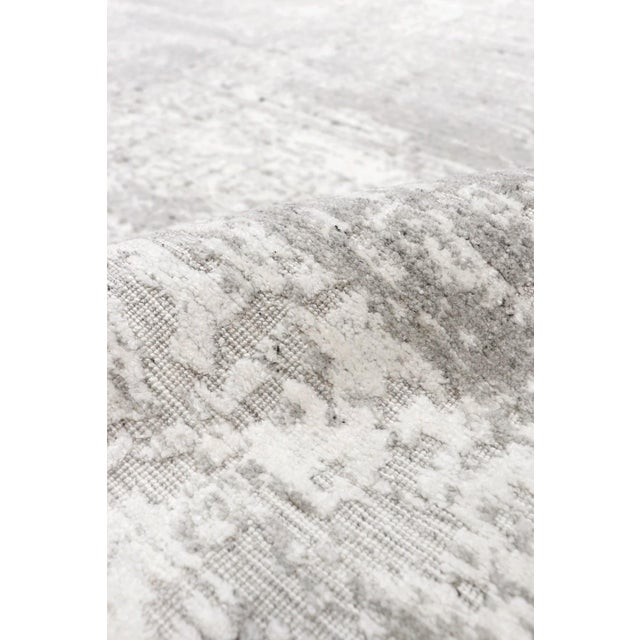 Pasargad Home Adra Ivory Area Rug- 8' 1" X 10' 1" For Sale - Image 4 of 7