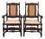 Jacobean Cane Back Armchairs - A Pair For Sale