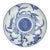 19th Century Blue and White Plate, China For Sale