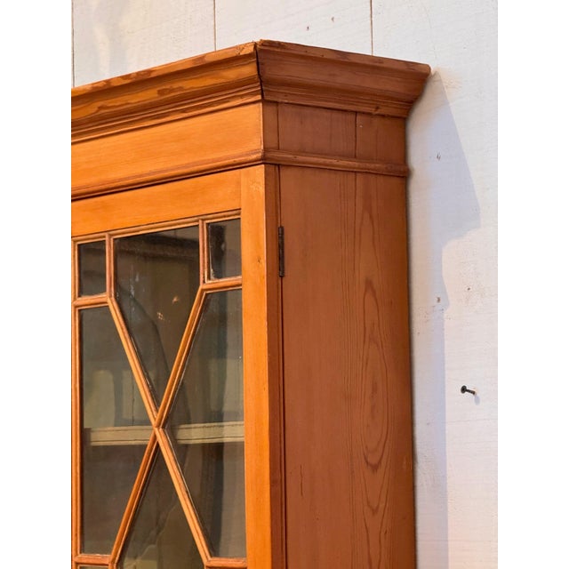 19th Century English Pine Secretary Bookcase For Sale - Image 16 of 18