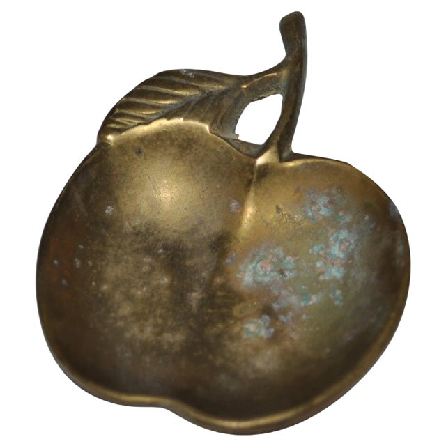 Turkish Brass Apple Ashtray, 1970s For Sale