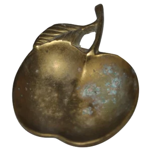 Turkish Brass Apple Ashtray, 1970s