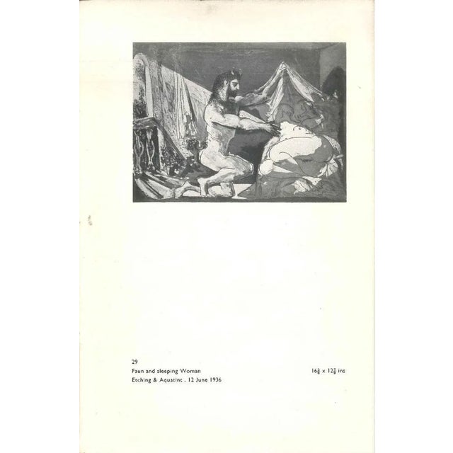 Picasso. Etchings 1930-1936 includes the list of Pablo Picasso's etchings exhibited at St. George's Gallery Prints...
