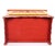 Moroccan Painted Coffee Table /Trunk Moorish Details, First Half 20th Century For Sale - Image 13 of 14