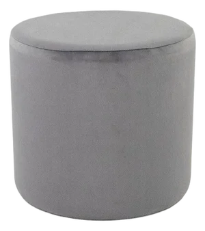 Remi Blue Velvet Round Stool