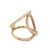 Metal Diamond Ring 14k Gold 0.85 TCW Certified For Sale - Image 7 of 12