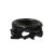 This is a handmade Chinese accent decorative display stand made of dark brown stained wood with irregular stem-like...