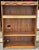 Nordic Mid-Ventury Oak and Brass Ligthted Bookcase For Sale - Image 4 of 10