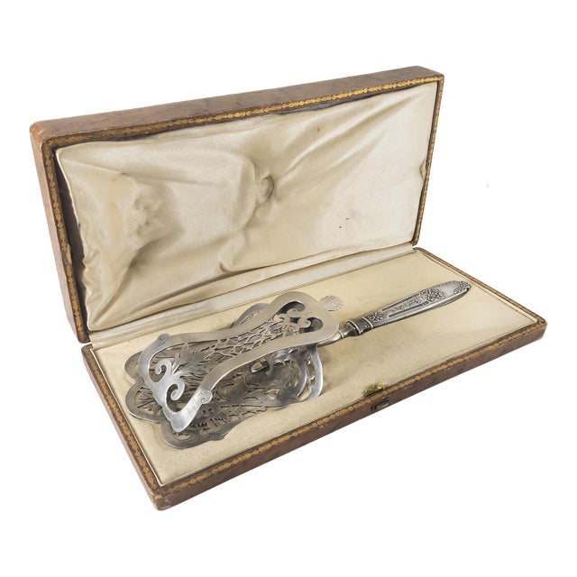 French 19th Century Sterling Silver Asparagus Server Chairish