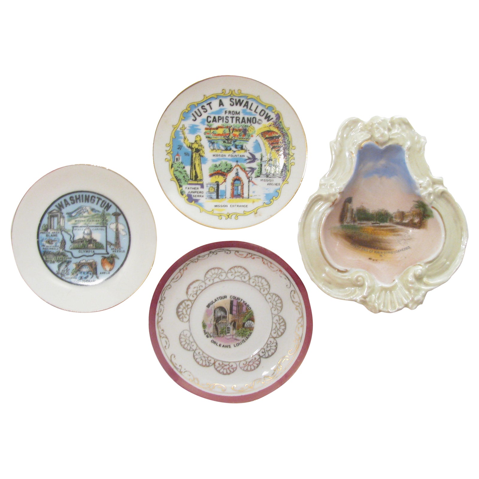 Travel Souvenir Collection, Set of 4 Chairish