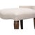 Louis XV Dining Chairs in Cream with Dark Brown Legs, Sets of 2 For Sale - Image 11 of 12