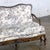 Late 20th Century French Louis XV Style Settee by Highland House Black and White Toile De Jouy For Sale - Image 9 of 18