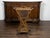 English 1900 Bamboo Side Table with Chinoiserie Decor and Rattan Accents For Sale - Image 10 of 12