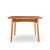 Andreas Tuck Hans J. Wegner for Andreas Tuck at-312 Mid Century Danish Teak and Oak Hidden Leaf Dining Table For Sale - Image 4 of 10