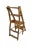 Tan Late 19th Century Metamorphic Wooden Folding Library Stepladder Chair, 1890s For Sale - Image 8 of 18