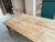 Vintage English Pine Farmhouse Dining Table Refectory Country Kitchen Island For Sale - Image 15 of 18