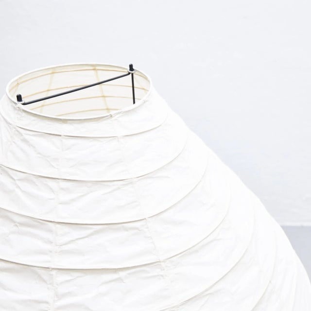 Metal Vintage 23N Floor Lamp by Isamu Noguchi for Ozeki & Company Ltd. For Sale - Image 7 of 10