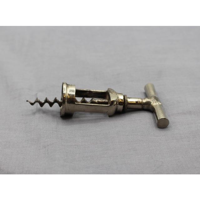 American Early 20th Century Nickle on Steel Ballbearing Corkscrew For Sale - Image 3 of 7
