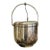 Vintage Sheffield Silverplate Lidded Ice Bucket With Pyrex Insert - From the Estate of Susie Hilfiger For Sale