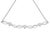 Contemporary .925 Sterling Silver Diamond Accent Heart and Infinity 4”-10” Adjustable Bolo Bracelet (I-J Color, I3 Clarity) For Sale - Image 3 of 5