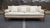 French Louis XV Style Elegant Ivory 7.5' Sofa Sale $2750 Serpentine Carved Back Curved Caned Sides Mid-Century For Sale - Image 13 of 13