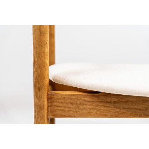 Wood Easy Chair by Jørgen Bækmark for FDB Møbler For Sale - Image 7 of 11