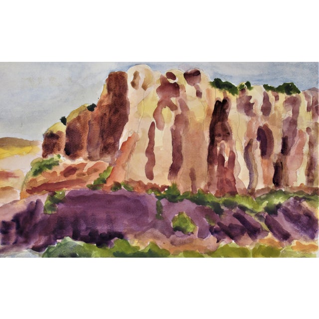 Artist: Bart Perry (American, 1906-1992) Title: Landscape V Year: c.1975 Medium: Watercolor Paper: Watercolor paper Image...