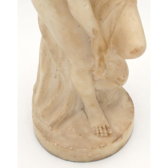 Grand Tour Alabaster Female Bather, 19th Century or Earlier For Sale In San Francisco - Image 6 of 7