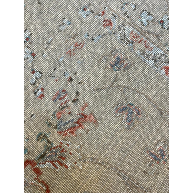 Silk and Wool Agra Rug , 6'2" X 9'3" For Sale - Image 4 of 5