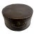 English Victorian Faux Bois Leatherette Hat Box For Sale