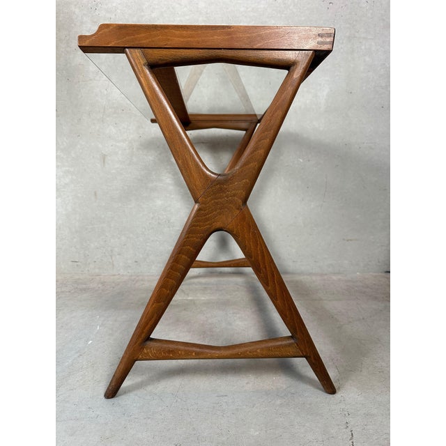1950s Vintage Italian Side Table, 1950s For Sale - Image 5 of 15