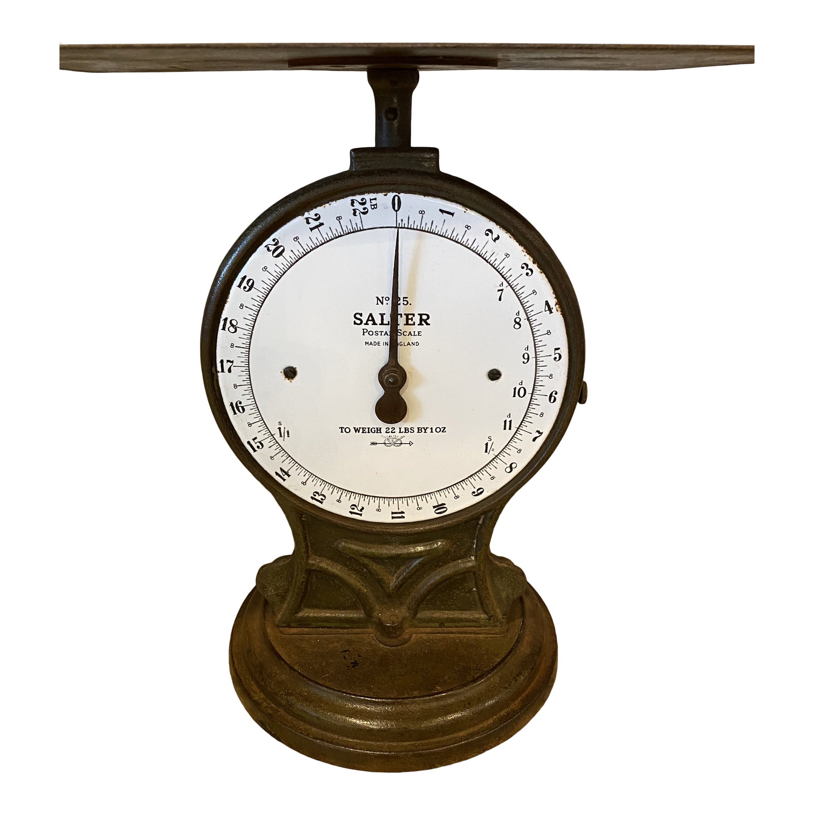 Antique English Salter Postal Scale Chairish