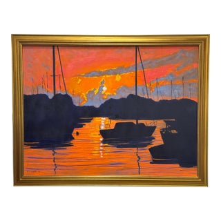 Sunrise in the Harbor Redux For Sale