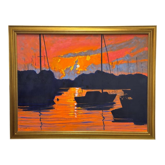 Sunrise in the Harbor Redux For Sale