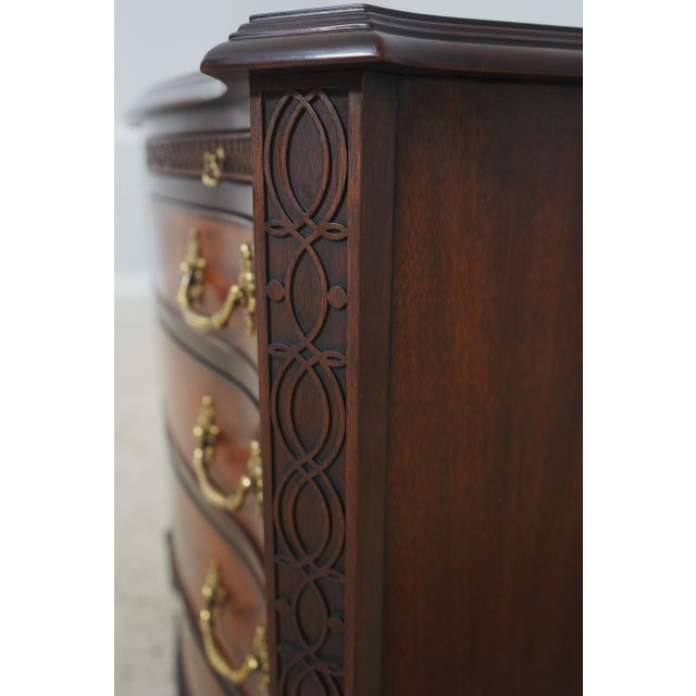 Henkel Harris Chippendale Mahogany Bachelor Chest For Sale - Image 15 of 17