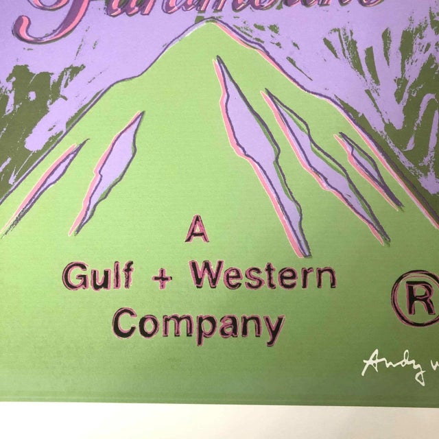 1990s 1990s After Andy Warhol "Paramount Classic" Lithograph For Sale - Image 5 of 11