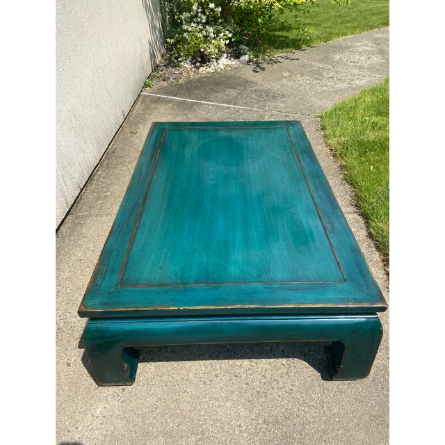 Ethan Allen Dynasty Rectangular Coffee Table Chairish