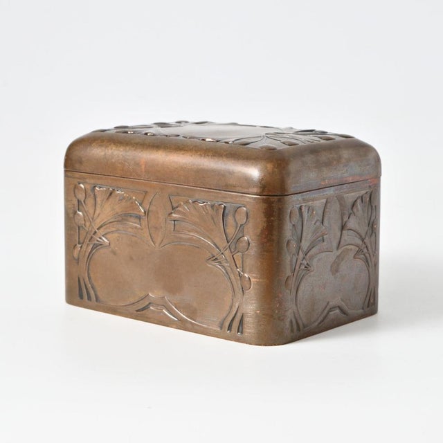 Art Nouveau Copper Sugar Bowl from Carl Deffner, 1890s For Sale - Image 9 of 13