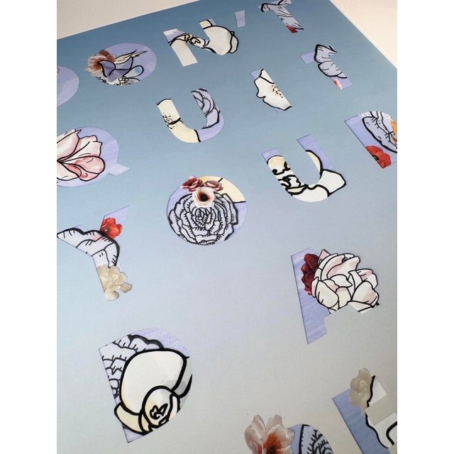 Contemporary Don't Quit Your Daydream Print by Emily Hoerdemann Edition 5 of 25 For Sale - Image 3 of 4