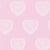 Harlequin Sweet Heart Wallpaper in Soft Pink - a Sample For Sale
