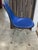 Vintage Blue Vinyl and Fiberglass Chair by Charles and Ray Eames for Herman Miller, 1950s For Sale - Image 13 of 18