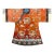 Frame Fine Embroidered Chinese Court Lady Casual Robe Qing Dynasty Provenance For Sale