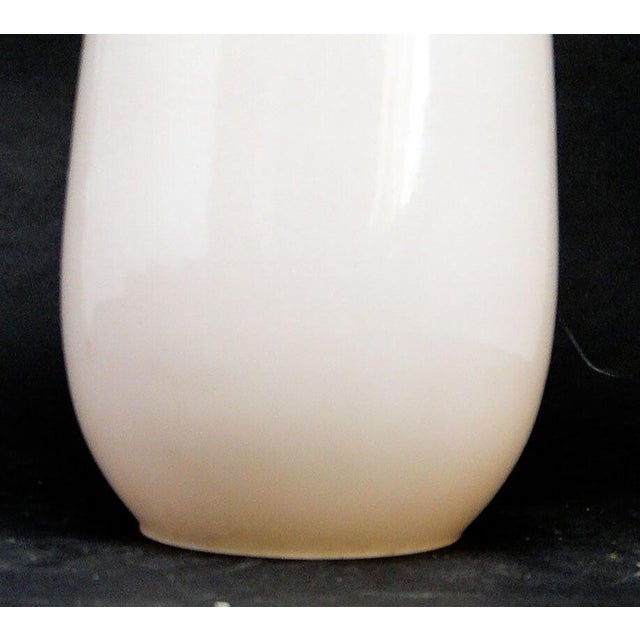 Mid-Century Modern Glass and Brass Pendant Lamp, Poland, 1960s For Sale - Image 3 of 7