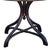 Late Victorian Polished Oak Bent Wood Oval Dining Table by Mundus Thonet For Sale - Image 9 of 9
