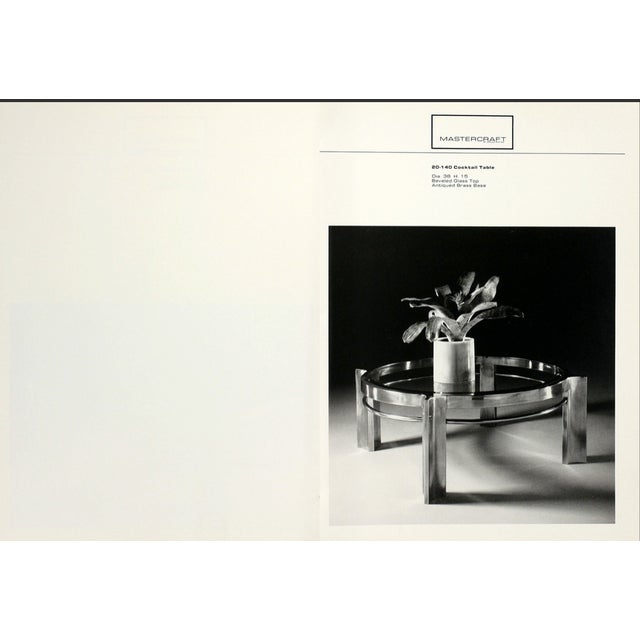 Extraordinary Solid Brass Mastercraft Coffee Table, 1970's For Sale - Image 11 of 11