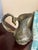 Early 20th Century Art Nouveau Figural Pitcher Cb Perron Nude Woman Metal Vase For Sale - Image 4 of 9