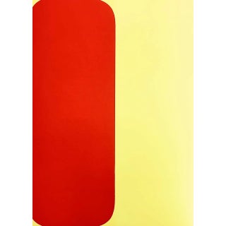 1964 Ellsworth Kelly Original Lithograph Derriere Le Miroir Dm05149 For Sale